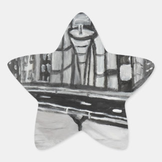 SUPER SILVER HAZE Stern-Aufkleber