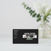 SUPER SILVER HAZE VISITENKARTE (Stehend Vorderseite)