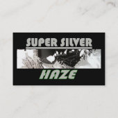 SUPER SILVER HAZE VISITENKARTE (Rückseite)