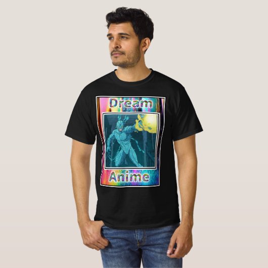 Super Sim Virus Dream Anime T-Shirt (Vorne ganz)