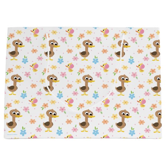 Super Simple | 5 Little Ducks Girl Babydusche Große Geschenktüte (Vorderseite)