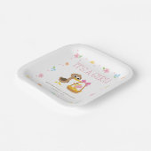 Super Simple | 5 Little Ducks Girl Babydusche Pappteller (Gewinkelt)