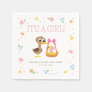 Super Simple   5 Little Ducks Girl Babydusche Serviette