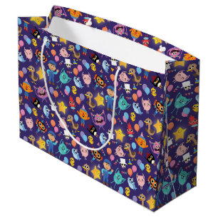 Super Simple Characters Birthday Pattern Große Geschenktüte