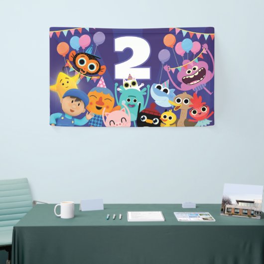 Super Simple Characters Festive Birthday Banner (Messeveranstaltung)