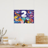 Super Simple Characters Festive Birthday Poster (Küche)