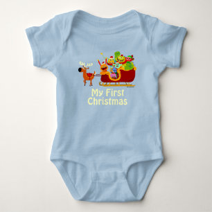 Super Simple Holiday Rhymington Mein erstes Weihna Baby Strampler
