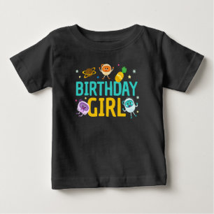 Super Simple Hummel Nummer Weltraum Geburtstagsm Baby T-shirt