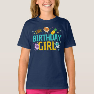 Super Simple Hummel Nummer Weltraum Geburtstagsm T-Shirt