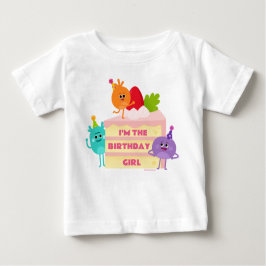 Super Simple | Hummel Zahlen Kuchen - Geburtstagsk Baby T-shirt