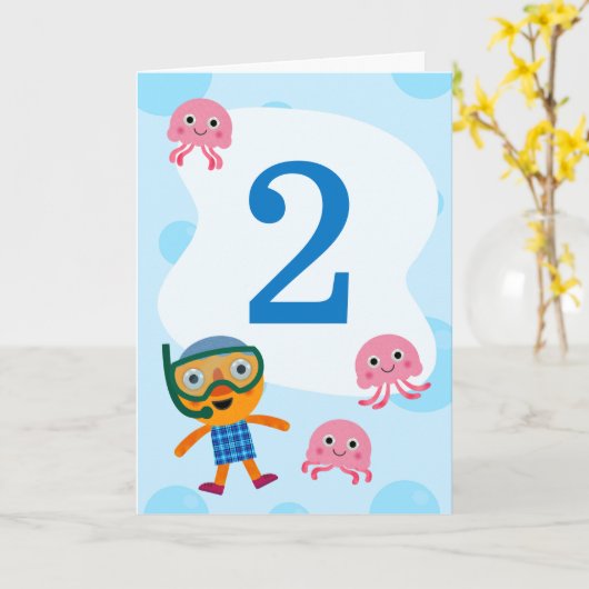 Super Simple | Noodle & Pals Birthday Karte (Gelbe Blume)