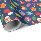 Super Simple | Noodle & Pals Holiday Pattern Geschenkpapier (Rolleneckpunkt)
