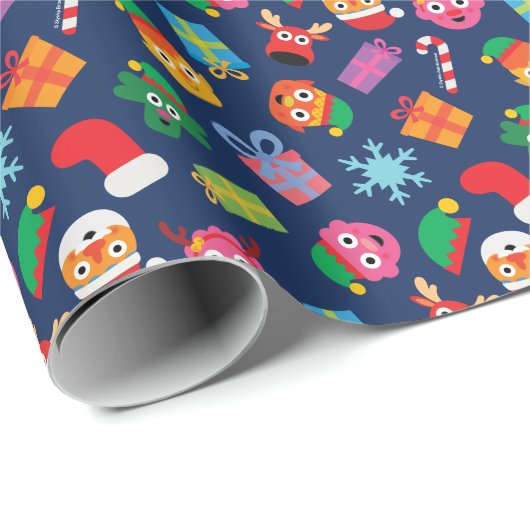Super Simple | Noodle & Pals Holiday Pattern Geschenkpapier (Rolleneckpunkt)