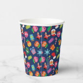 Super Simple | Noodle & Pals Holiday Pattern Pappbecher (Rechts)