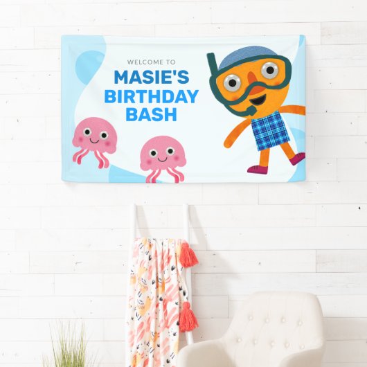 Super Simple | Noodle & Pals Swim Party Banner (Insitu)