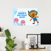 Super Simple | Noodle & Pals Swim Party Poster (Heimbüro)