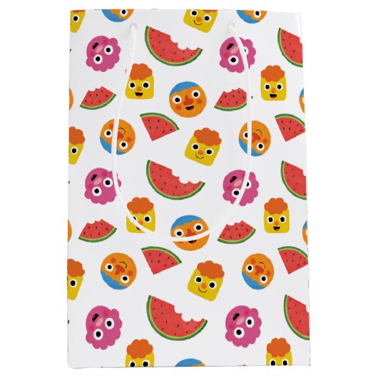 Super Simple | Noodle & Pals Watermelon Party Mittlere Geschenktüte (Vorderseite)