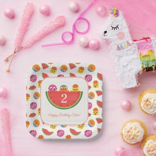 Super Simple | Noodle & Pals Watermelon Party Pappteller (Party)