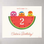 Super Simple | Noodle & Pals Watermelon Party Poster (Vorne)