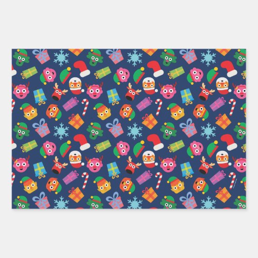 Super Simple Noodle und Pals Holiday Geschenkpapier Set (Vorderseite)