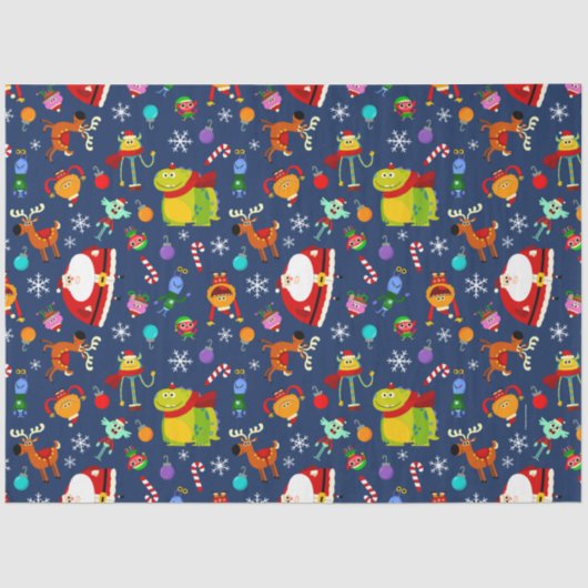 Super Simple Noodle und Pals Holiday Seidenpapier (Vorderseite)