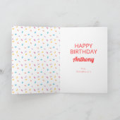 Super Simple | Rhymington Confetti Birthday Karte (Innenseite)
