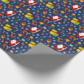 Super Simple Rhymington Holiday Character Pattern Geschenkpapier (Ecke)