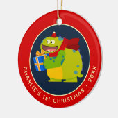 Super Simple Songs Hugo Rhymington Holiday Keramik Ornament (Links)