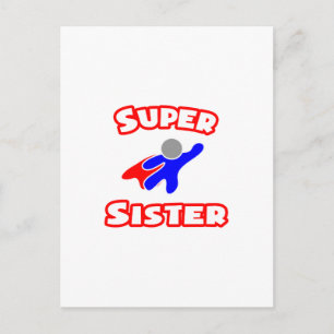 Super Sister Postkarte