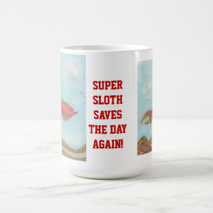 Super Sloth rette den Tag wieder! Kaffeetasse