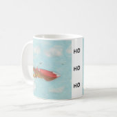 Super Sloth Santa Kaffeetasse (Vorderseite Links)