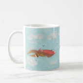 Super Sloth Santa Kaffeetasse (Links)