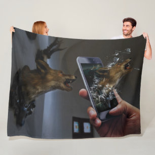 SUPER SMART PHONE FLEECEDECKE