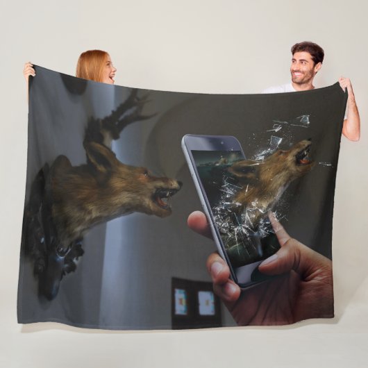 SUPER SMART PHONE FLEECEDECKE (Beispiel)