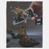 SUPER SMART PHONE FLEECEDECKE (Vorderseite)