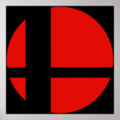 Super Smash Bros Poster (Vorne)