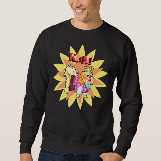 Super Smash Shih Tzu Sweatshirt (Vorderseite)