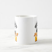 Super Soccer Mama Football Sporty Mother Kaffeetasse (Mittel)