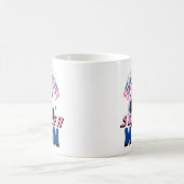 Super Soccer Mama Football Sporty Mother Kaffeetasse (Mittel)