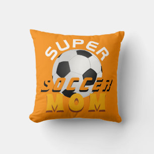 Super Soccer Mama Football Sporty Mother Kissen
