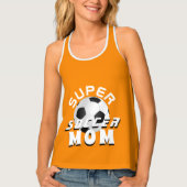 Super Soccer Mama Sport Mutter Muttertag Tanktop (Vorderseite)