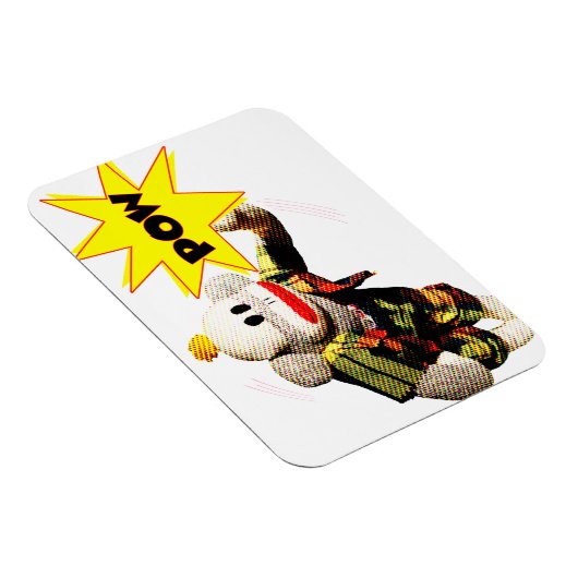 Super SockMonkey Hero Magnet (Rechte Seite)