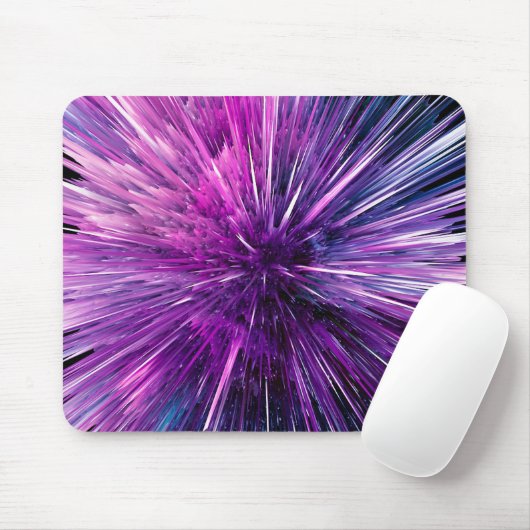 Super sonic - wunderschön lila mousepad (Mit Mouse)