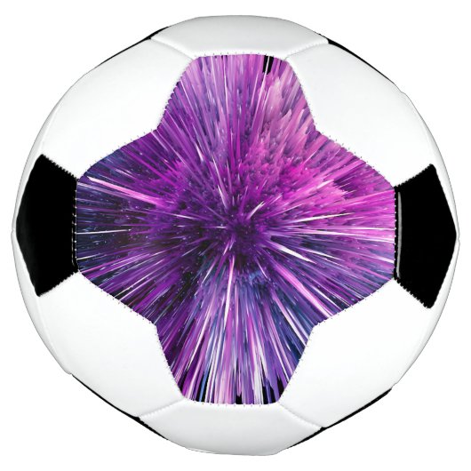 Super sonic - wunderschönes lila fußball (Gedreht)