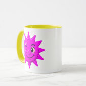 Super-Sonne Tasse (Vorderseite Links)