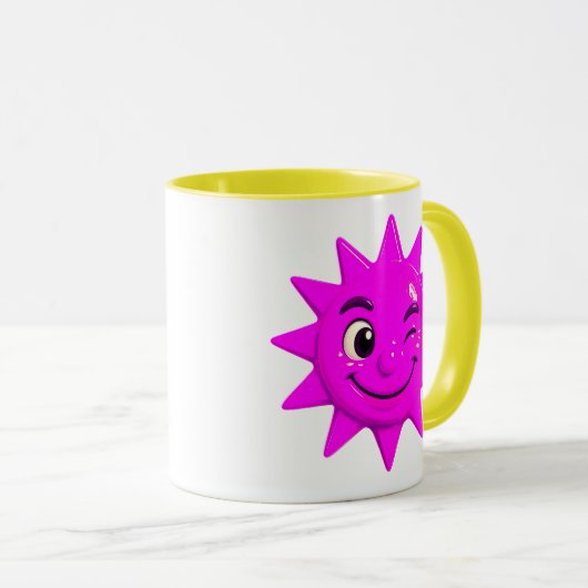 Super-Sonne Tasse (VorderseiteRechts)