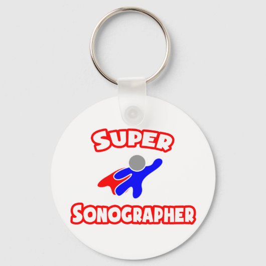 Super Sonographer Schlüsselanhänger (Vorderseite)
