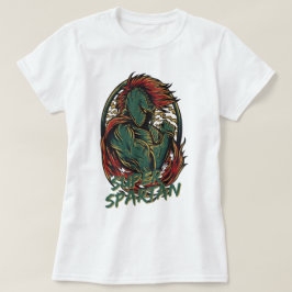 Super Spartan Kriegerhelm Antikes Griechenland Vin T-Shirt