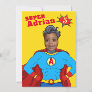 Super Special Kids 🌟 Bester Superheld Einladung