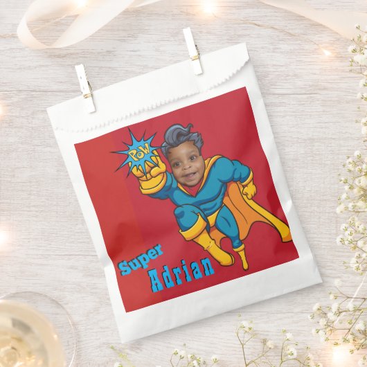 Super Special Kids 🌟 Bester Superheld Geschenktütchen (Ausgeschnitten)